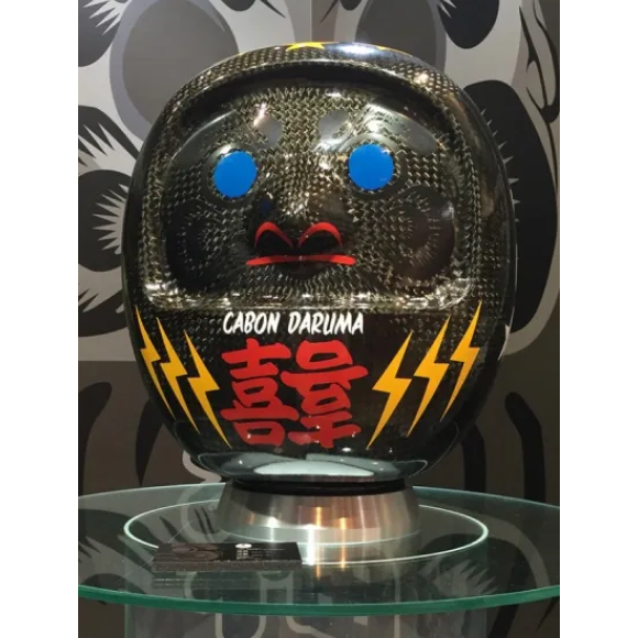 カーボンダルマ(無地) / Carbon Daruma (Plain)