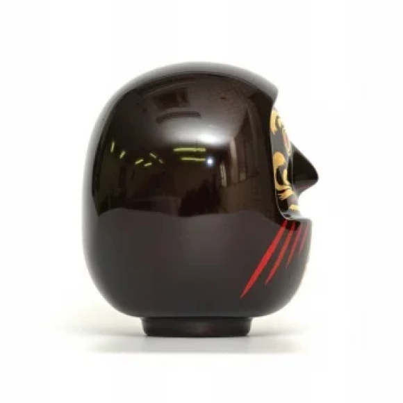 漆塗りカーボンダルマ(飛騨春慶塗) /Hida Shunkei Urushi Carbon Daruma