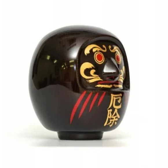 漆塗りカーボンダルマ(飛騨春慶塗) /Hida Shunkei Urushi Carbon Daruma